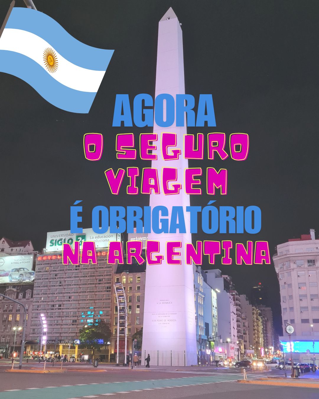 Seguro Viagem – Obrigatório para entrar na Argentina
